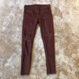 Teen distressed jeans